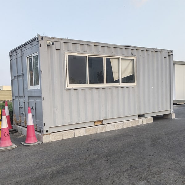 portable classroom trailers are often used as temporary classroom spaces during school renovations